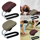 Maxbell Kneeling Stool Prayer Seiza Chair Adjustable Tea Ceremonies Meditation Bench Deep Red