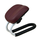 Maxbell Kneeling Stool Prayer Seiza Chair Adjustable Tea Ceremonies Meditation Bench Deep Red