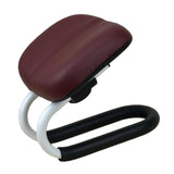 Maxbell Kneeling Stool Prayer Seiza Chair Adjustable Tea Ceremonies Meditation Bench Deep Red