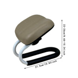 Maxbell Kneeling Stool Prayer Seiza Chair Adjustable Tea Ceremonies Meditation Bench Beige