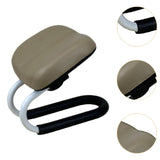 Maxbell Kneeling Stool Prayer Seiza Chair Adjustable Tea Ceremonies Meditation Bench Beige