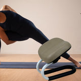 Maxbell Kneeling Stool Prayer Seiza Chair Adjustable Tea Ceremonies Meditation Bench Beige