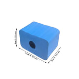 Maxbell 2 Pieces Floor Workout Exercise Hand/Wrist Protector Soft Sponge Push up Bar Blue