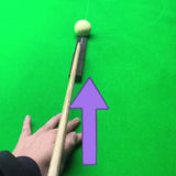 Maxbell Billiards Stroke Trainer Portable Pool Cue Aiming Helper for Pool Practicing