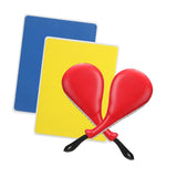 Maxbell 4Pcs Taekwondo Training Set Striking Pads Kick Pads for Beginner Gift Boxing Red Yellow Blue