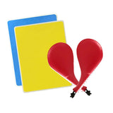 Maxbell 4Pcs Taekwondo Training Set Striking Pads Kick Pads for Beginner Gift Boxing Red Yellow Blue