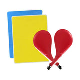 Maxbell 4Pcs Taekwondo Training Set Striking Pads Kick Pads for Beginner Gift Boxing Red Yellow Blue