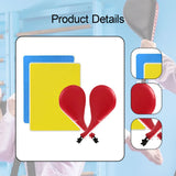 Maxbell 4Pcs Taekwondo Training Set Striking Pads Kick Pads for Beginner Gift Boxing Red Yellow Blue