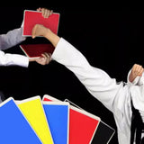 Maxbell 4Pcs Taekwondo Training Set Striking Pads Kick Pads for Beginner Gift Boxing Blue Red Black