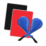 Maxbell 4Pcs Taekwondo Training Set Striking Pads Kick Pads for Beginner Gift Boxing Blue Red Black