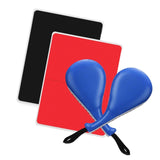 Maxbell 4Pcs Taekwondo Training Set Striking Pads Kick Pads for Beginner Gift Boxing Blue Red Black