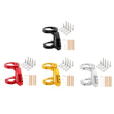 Maxbell Folding Bicycle Front Bag Carrier Mount Adapter Lightweight Modification Kit Black