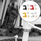 Maxbell Folding Bicycle Front Bag Carrier Mount Adapter Lightweight Modification Kit Black
