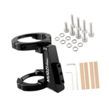 Maxbell Folding Bicycle Front Bag Carrier Mount Adapter Lightweight Modification Kit Black