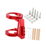 Maxbell Folding Bicycle Front Bag Carrier Mount Adapter Lightweight Modification Kit Red