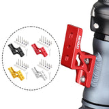 Maxbell Folding Bike Nose Light Converter Sturdy Three-hole Pig Nose Lifter for Bike Black