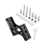 Maxbell Folding Bike Nose Light Converter Sturdy Three-hole Pig Nose Lifter for Bike Black