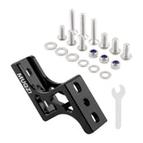 Maxbell Folding Bike Nose Light Converter Sturdy Three-hole Pig Nose Lifter for Bike Black