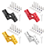 Maxbell Folding Bike Nose Light Converter Sturdy Three-hole Pig Nose Lifter for Bike Black