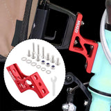 Maxbell Folding Bike Nose Light Converter Sturdy Three-hole Pig Nose Lifter for Bike Red