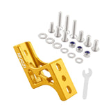 Maxbell Folding Bike Nose Light Converter Sturdy Three-hole Pig Nose Lifter for Bike Gold