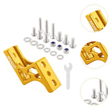 Maxbell Folding Bike Nose Light Converter Sturdy Three-hole Pig Nose Lifter for Bike Gold