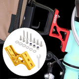 Maxbell Folding Bike Nose Light Converter Sturdy Three-hole Pig Nose Lifter for Bike Gold