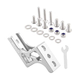 Maxbell Folding Bike Nose Light Converter Sturdy Three-hole Pig Nose Lifter for Bike Silver