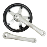 Maxbell Folding Bicycle Crankset 170 mm Arm Replaceable Accessories Single Chainring