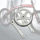 Maxbell Folding Bicycle Crankset 170 mm Arm Replaceable Accessories Single Chainring