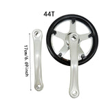Maxbell Folding Bicycle Crankset 170 mm Arm Replaceable Accessories Single Chainring
