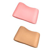 Maxbell Pilates Support Pillow Easy Clean Supplies Yoga Mat for Home Use and Gym Use Pink