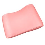 Maxbell Pilates Support Pillow Easy Clean Supplies Yoga Mat for Home Use and Gym Use Pink