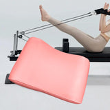 Maxbell Pilates Support Pillow Easy Clean Supplies Yoga Mat for Home Use and Gym Use Pink