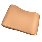 Maxbell Pilates Support Pillow Easy Clean Supplies Yoga Mat for Home Use and Gym Use Khaki