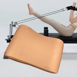 Maxbell Pilates Support Pillow Easy Clean Supplies Yoga Mat for Home Use and Gym Use Khaki