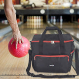 Maxbell Bowling Ball Tote Bag with Handle Strap Organizer Carrying Pouch Ball Holder