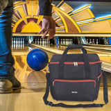 Maxbell Bowling Ball Tote Bag with Handle Strap Organizer Carrying Pouch Ball Holder