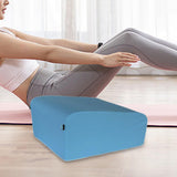 Maxbell Hip Thrust Machine Booty Workout Box Body Glute Bridge Exercise Bench Light Blue