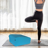 Maxbell Hip Thrust Machine Booty Workout Box Body Glute Bridge Exercise Bench Light Blue