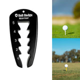 Maxbell Golf Tee Height Tool Portable Improved Accuracy and Consistency Train Aid