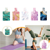 Maxbell Pilates Reformer Mat Anti Slip Easy to Clean Exercising Workouts Pilates Mat Gold and Green