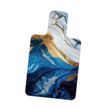 Maxbell Pilates Reformer Mat Anti Slip Easy to Clean Exercising Workouts Pilates Mat Blue White Gold