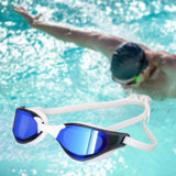 Maxbell Swimming Goggles Anti Fog Professional Waterproof Lightweight Diving Goggles