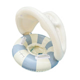 Maxbell Inflatable Swimming Ring Gift for Kids PVC Swim Tube for Beach Vacation Lake Blue
