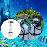 Maxbell Scuba Diving Cylinder Valve 316 Stainless Steel Snorkeling Diving Tank Valve Long