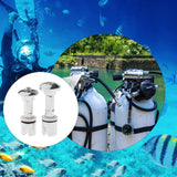 Maxbell Scuba Diving Cylinder Valve Easy to Install for Underwater Sports Snorkeling Short