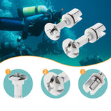 Maxbell Scuba Diving Cylinder Valve Easy to Install for Underwater Sports Snorkeling Short
