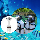 Maxbell Scuba Diving Cylinder Valve Easy to Install for Underwater Sports Snorkeling Short