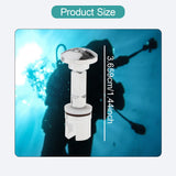 Maxbell Scuba Diving Cylinder Valve Easy to Install for Underwater Sports Snorkeling Long